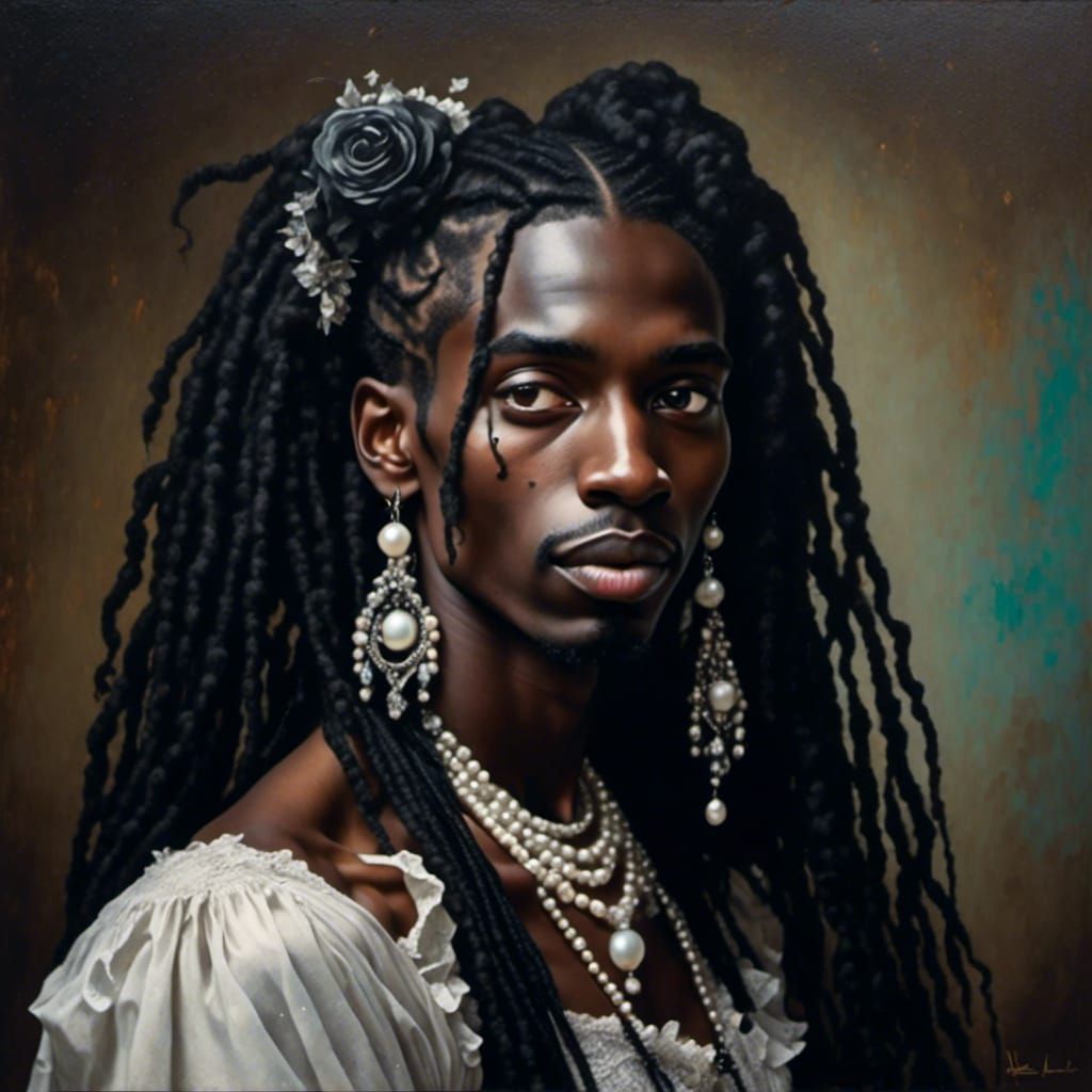 Woman with Pearl Earring: Classic Portrait