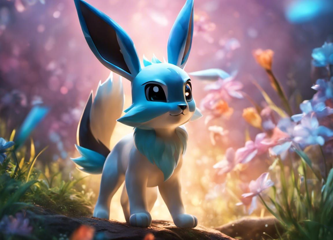 Eeveeloutions: Glaceon (realistic variant)