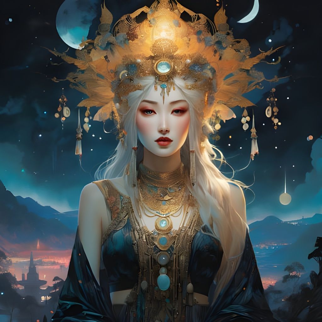 Abstract Image of Night