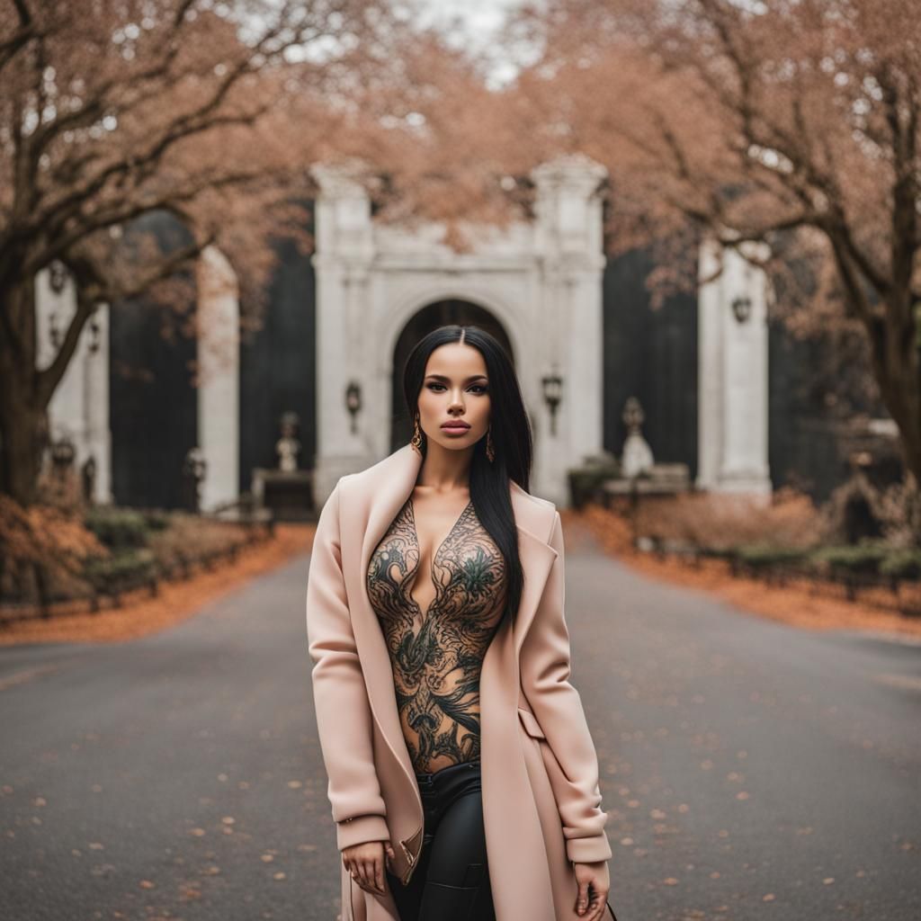 Bella Poarch AI Portrait