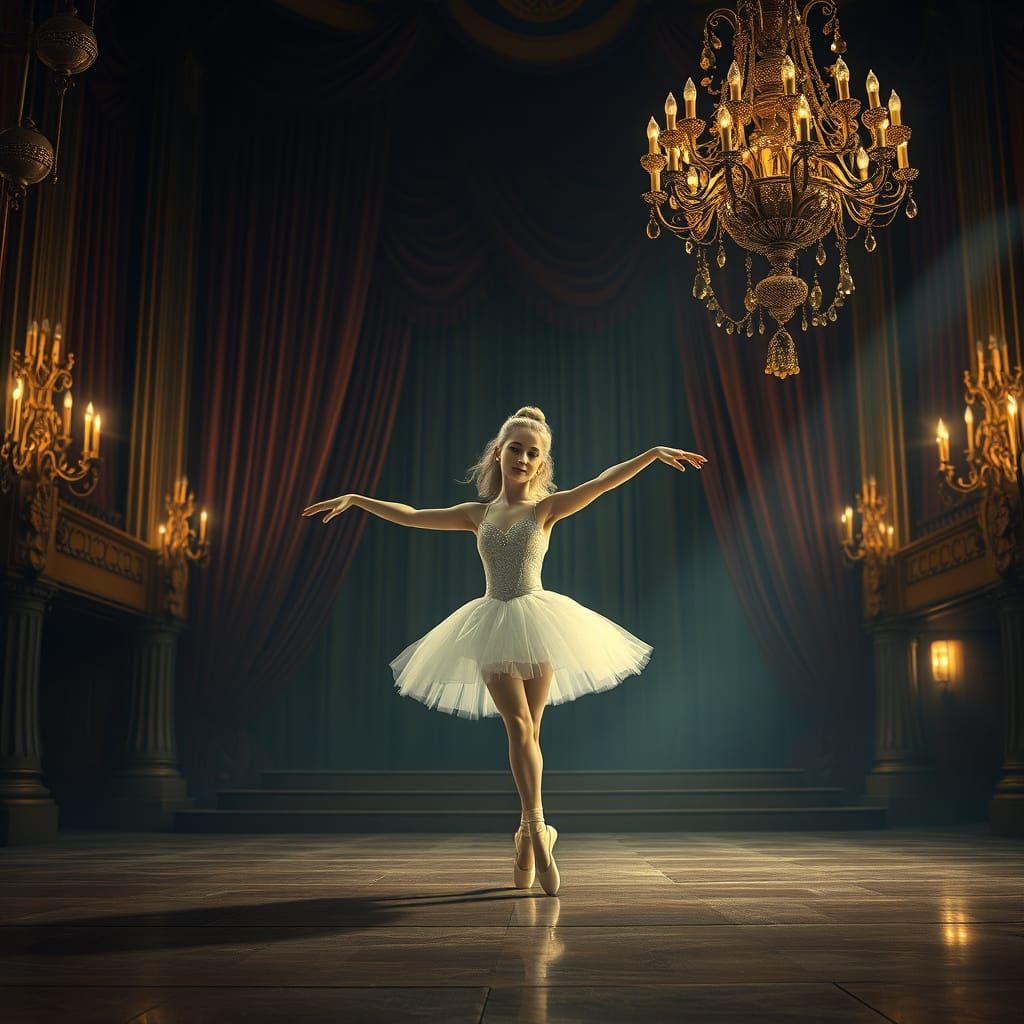 Ballerina Dances the Nutcracker on Broadway