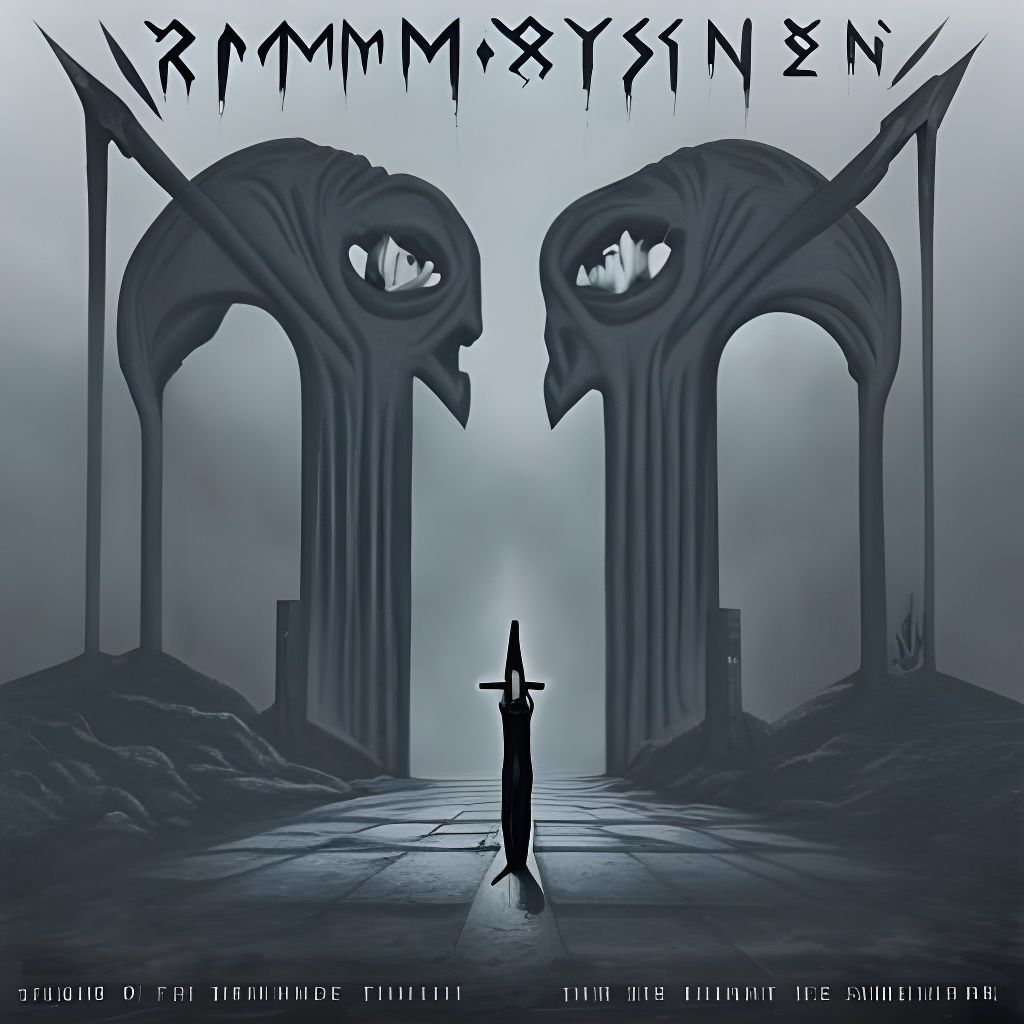 Gothic Metal Album Cover Art by Necrolord