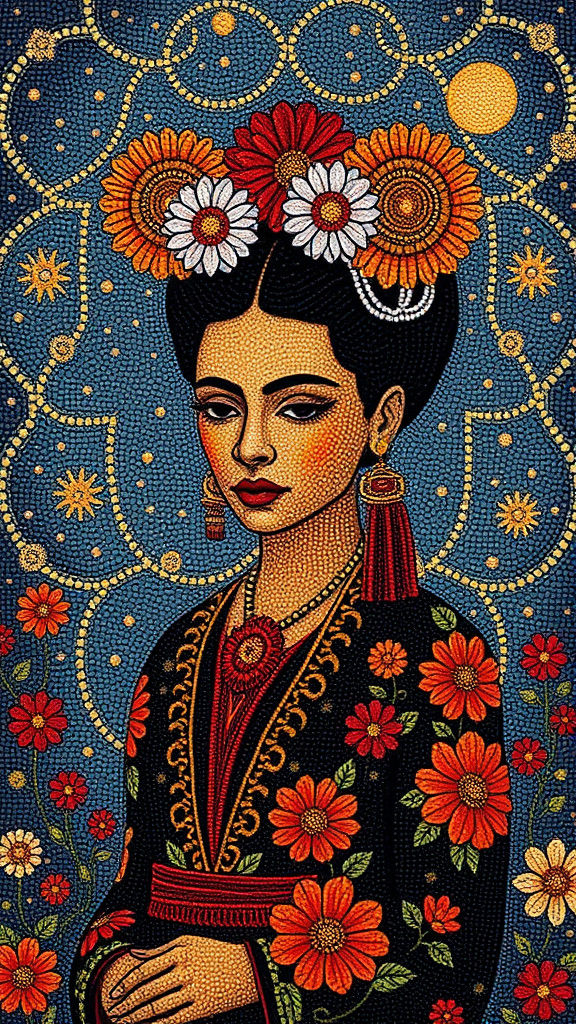 Atomic Teddy Bear in Pop Art Style