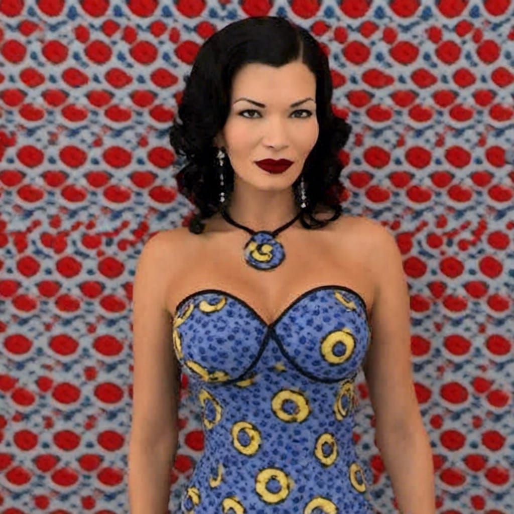 Superhero Woman in Disney Pixar 3D Animation