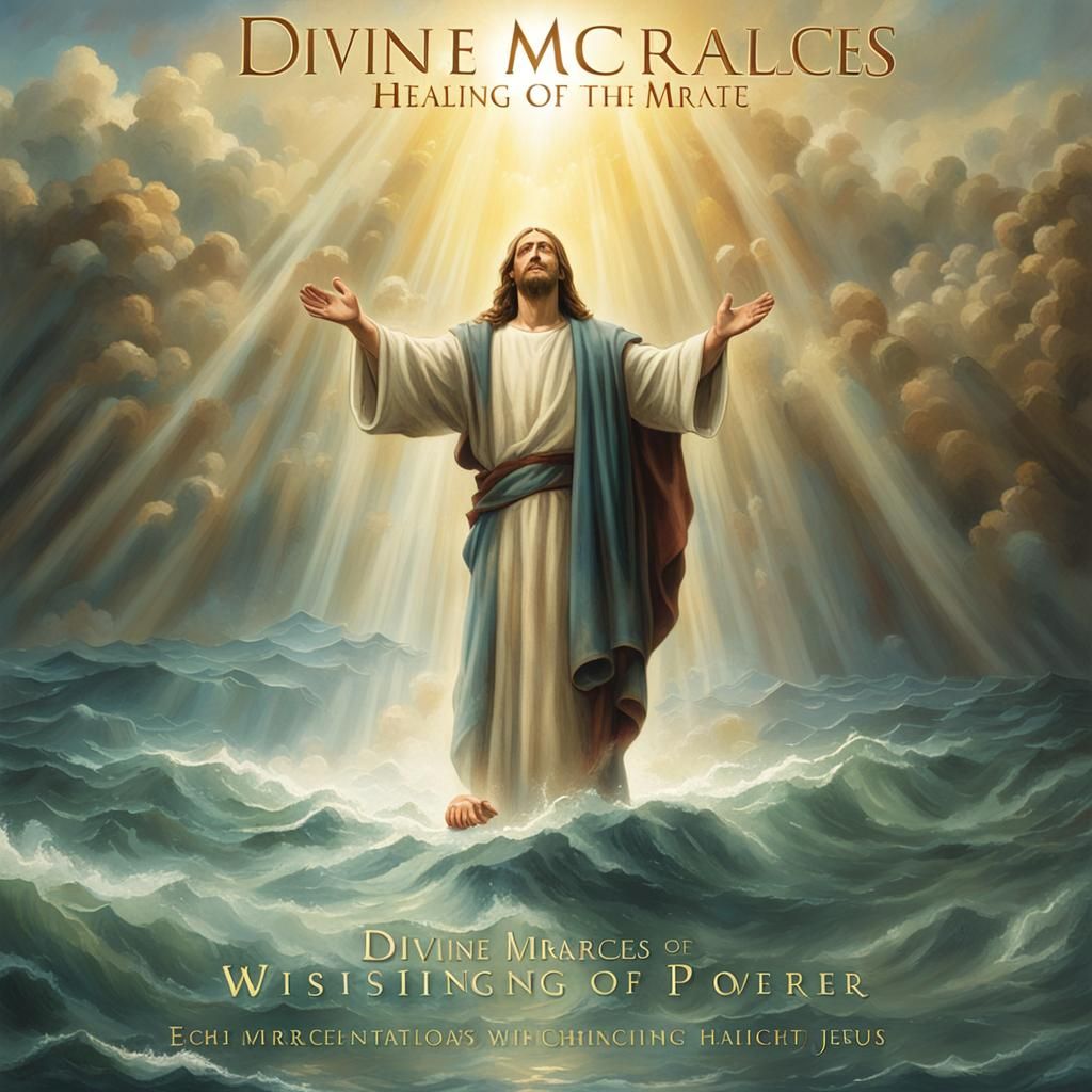 Jesus Performing a Miracle of Divine Power