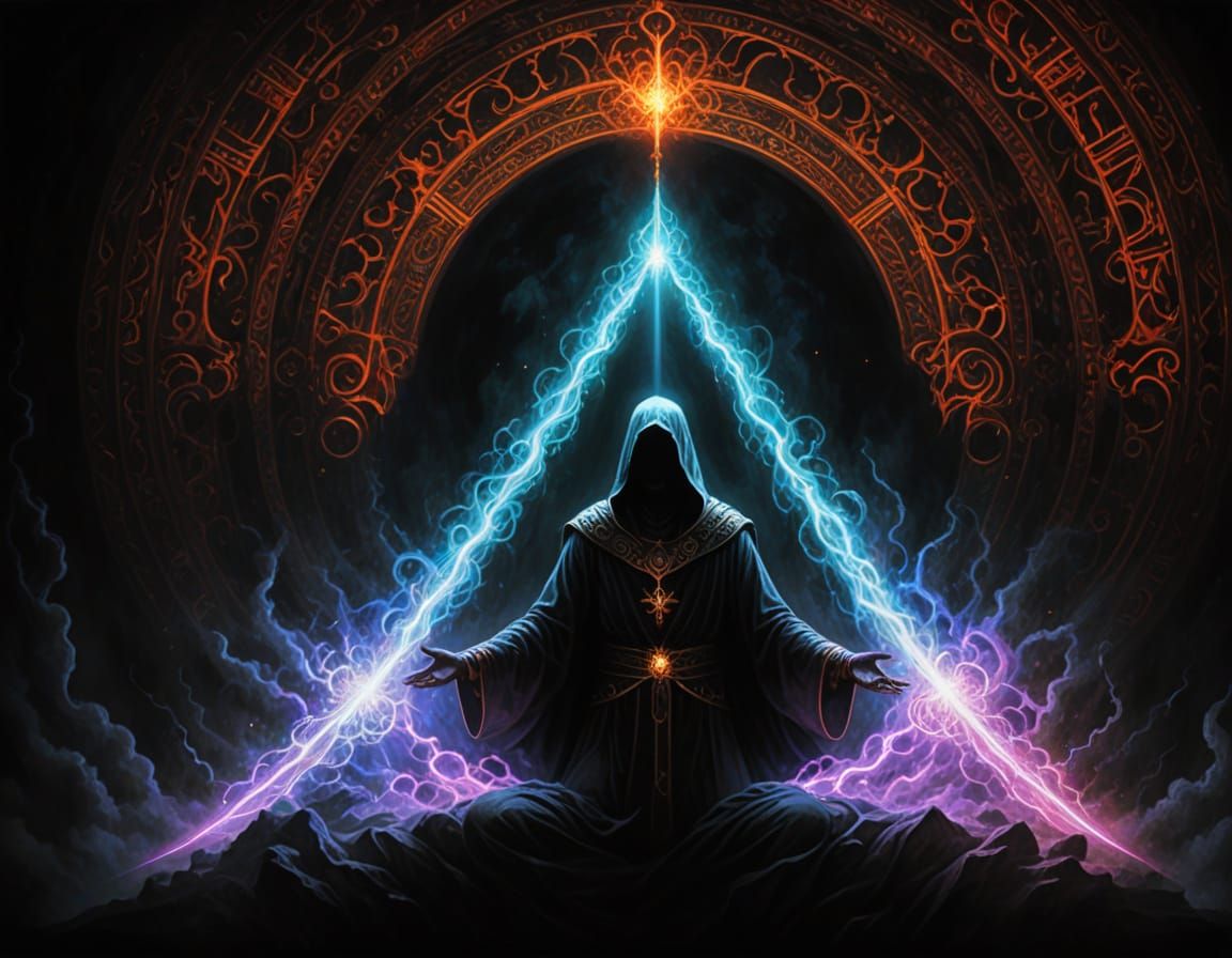 Ethereal Mystic Confronts Inner Turmoil