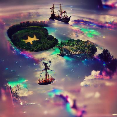 Dreamy Neverland Island Escape