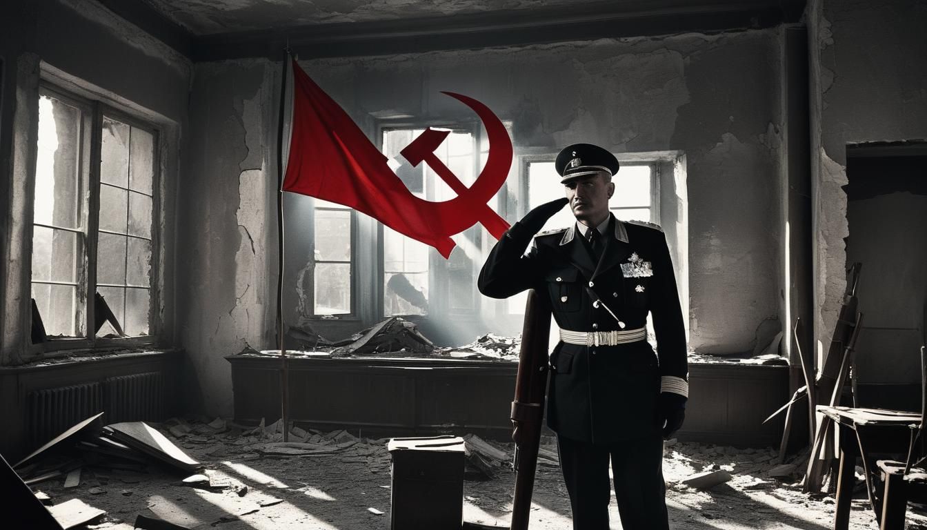 Berlin Communist Office, 1945: Italian Neorealism Photograph...