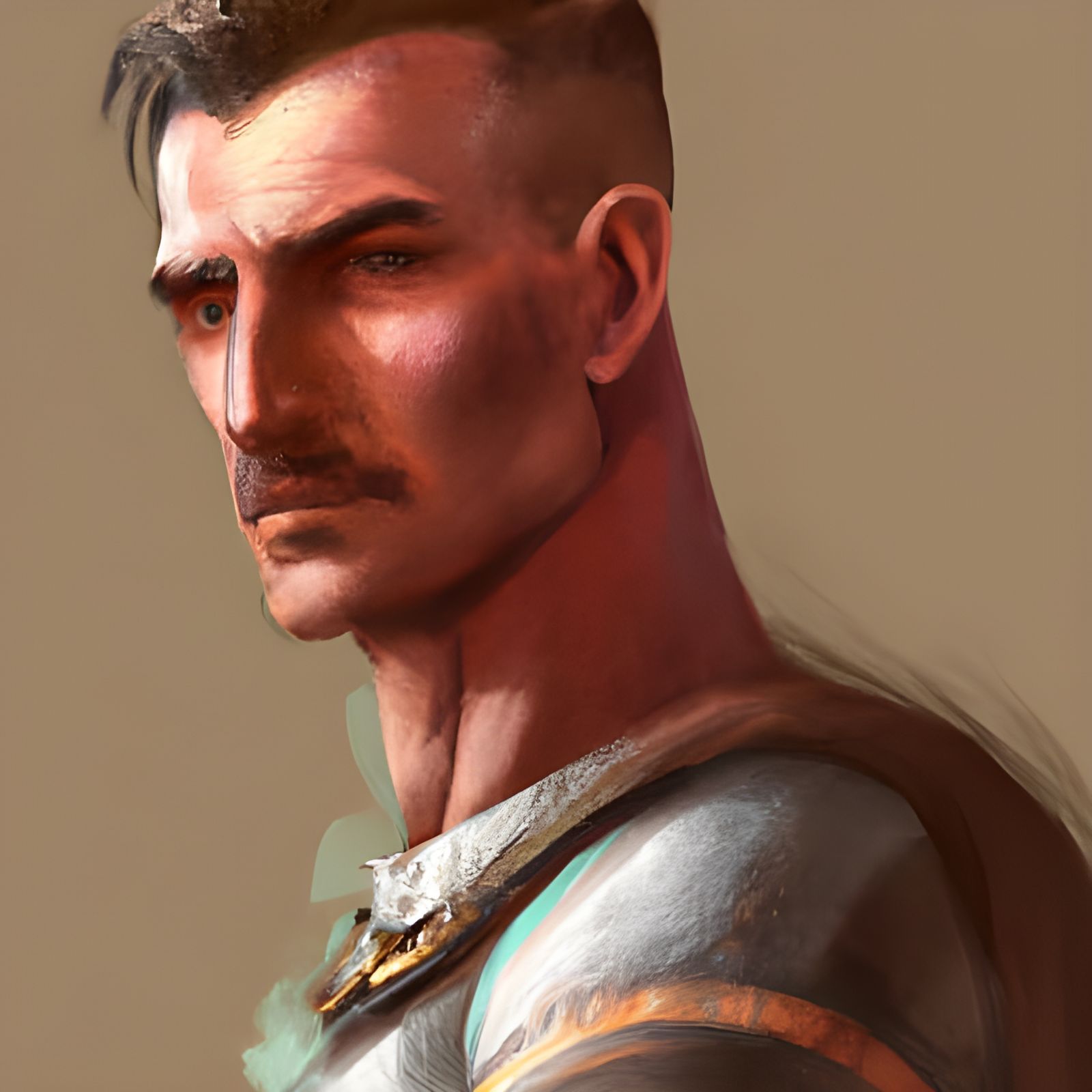 Italian Warlord Prince Portrait on Artstation