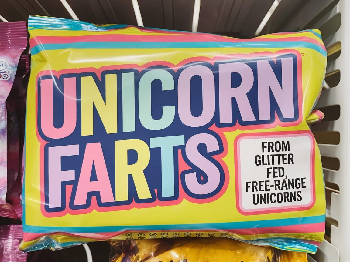 Colorful Candy Package of Unicorn Farts