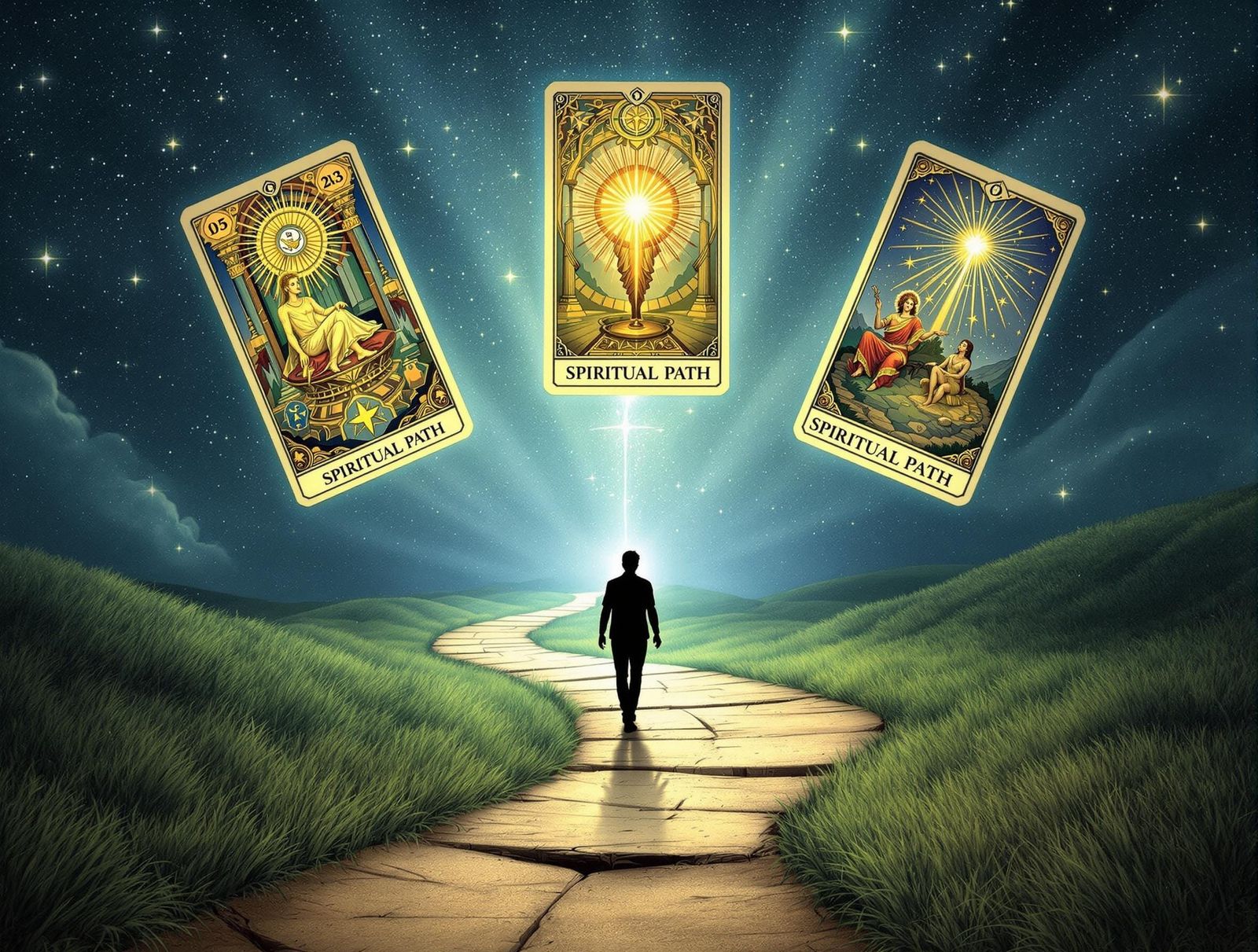 Three Tarot Cards Illuminate the Spiritual Path