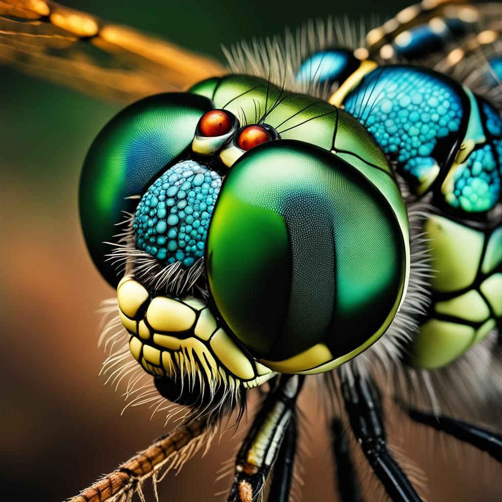 Dragonfly Eyes Macro: Ultra-Detailed Insect Photography