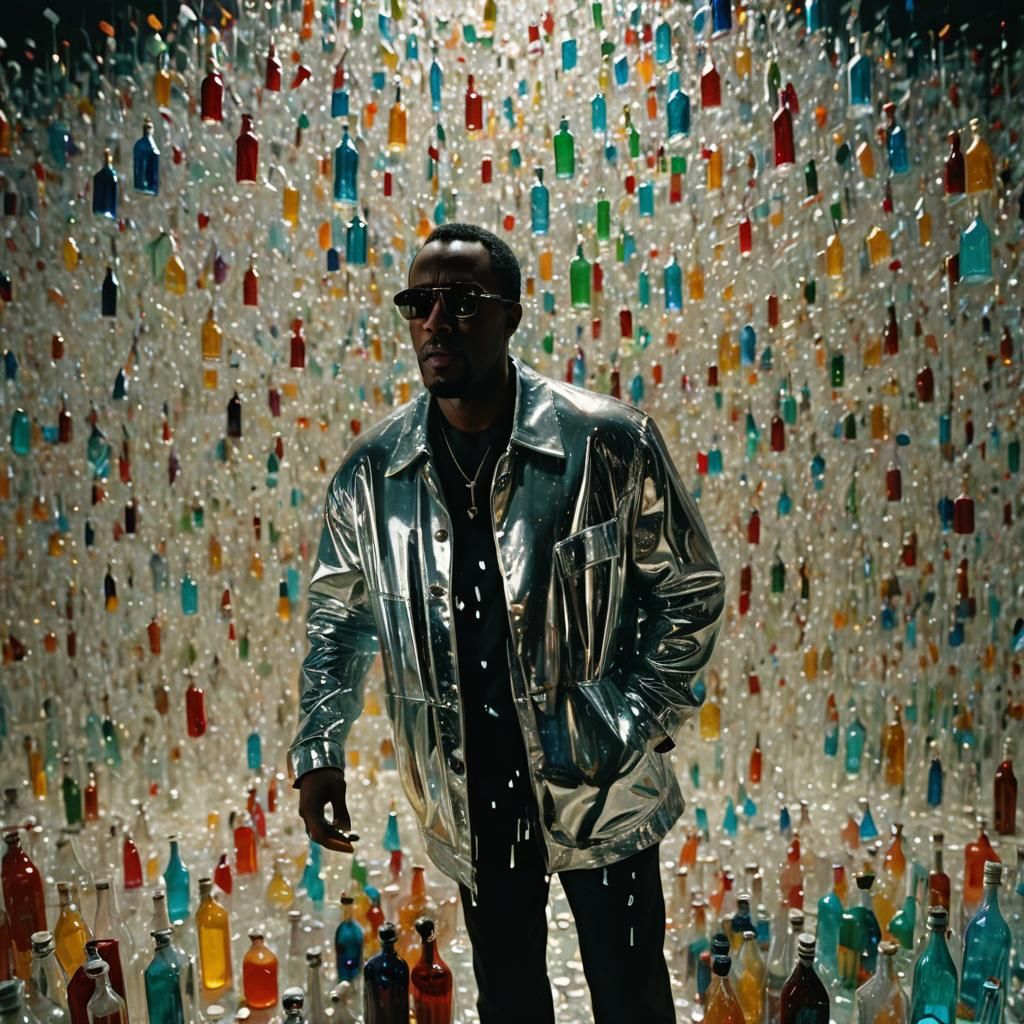 P. Diddy in a Sea of Glistening Baby Oil