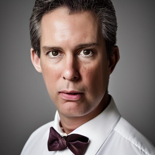 Angry Art Snob Professional Portrait