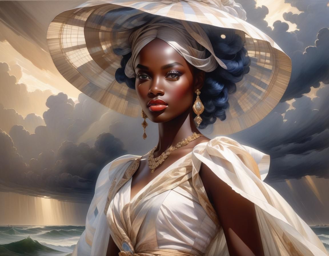 Escher-esque Labyrinth with Hyperbolic Geometry and Filigree