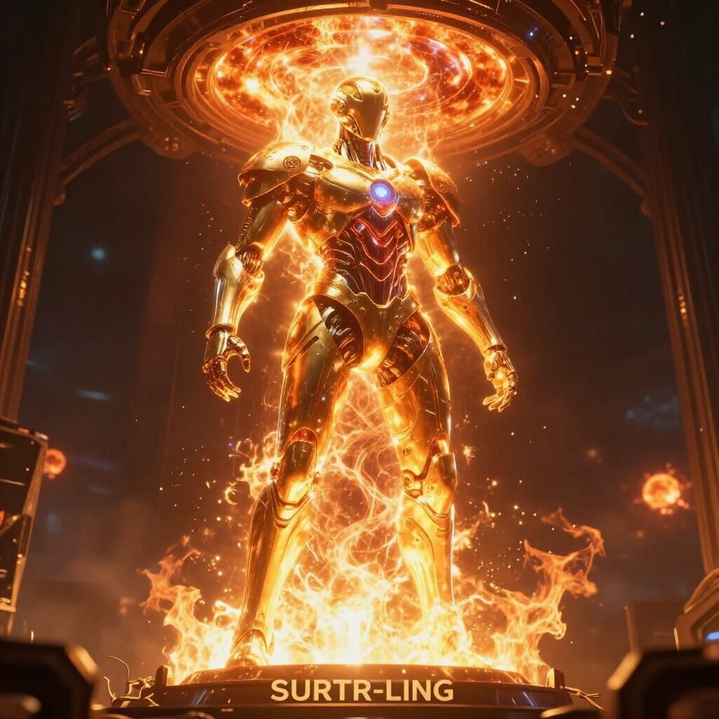 Intelligent Plasma Entity in Biomechanical Armor