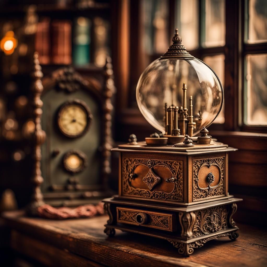 Enchanted Music Box Opens Victorian Masquerade