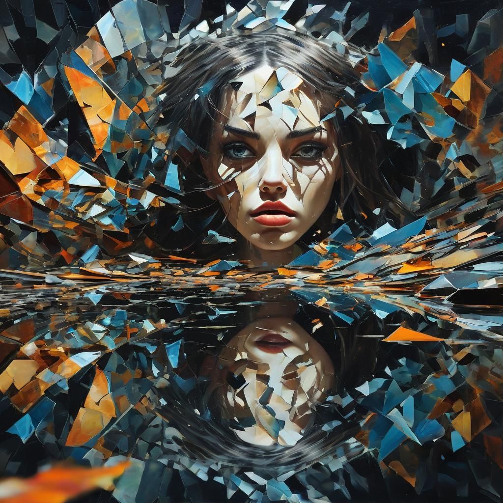 Distorted Reflection in Shattered Mirror: Avant-Garde Painti...