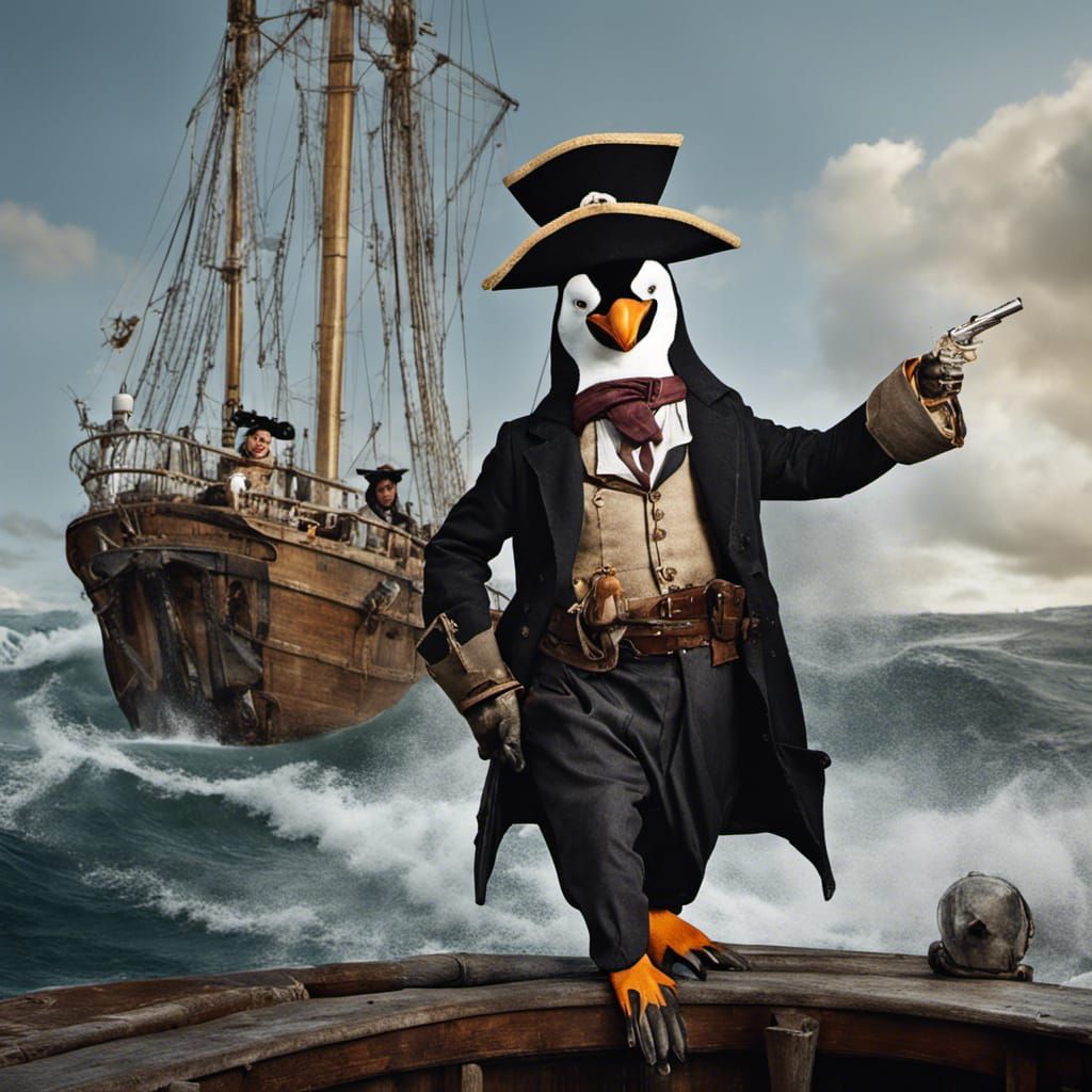 Captain Penguin - "Terror of the High Seas"