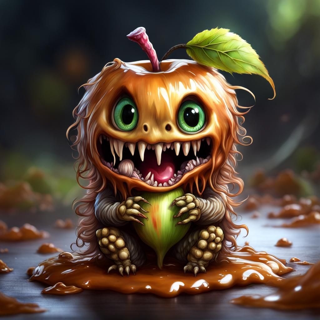 Caramelized Zombie Apple