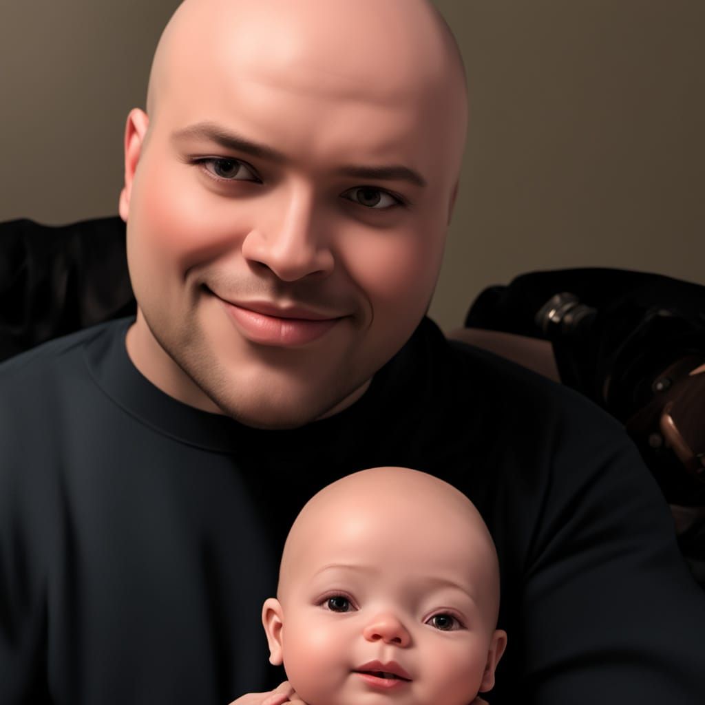 Warm Family Portrait in Earthy Tones