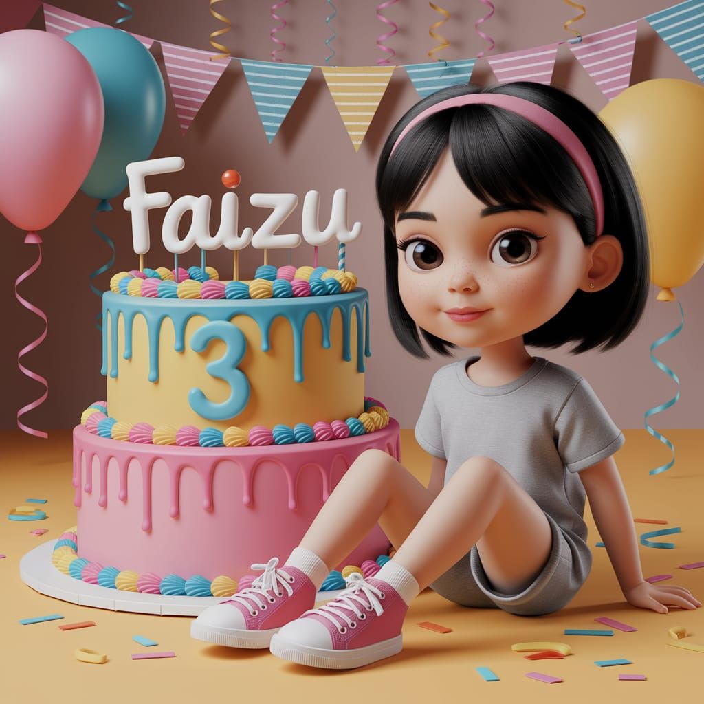 Charming Birthday Girl in Casual Chic