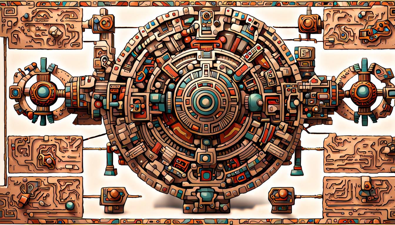 Aztec Tesla Technology in Steampunk Universe