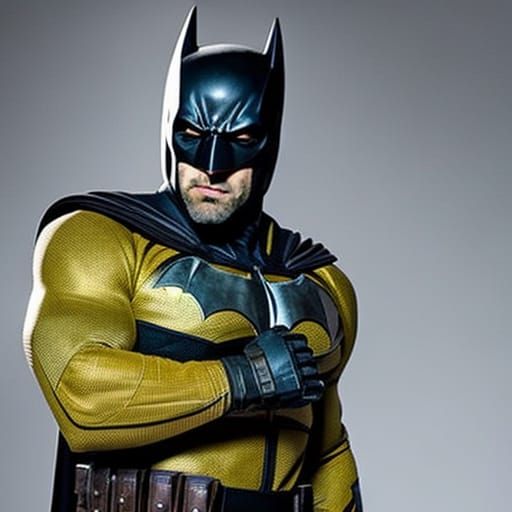 Hyperrealistic Scott Adkins as Batman