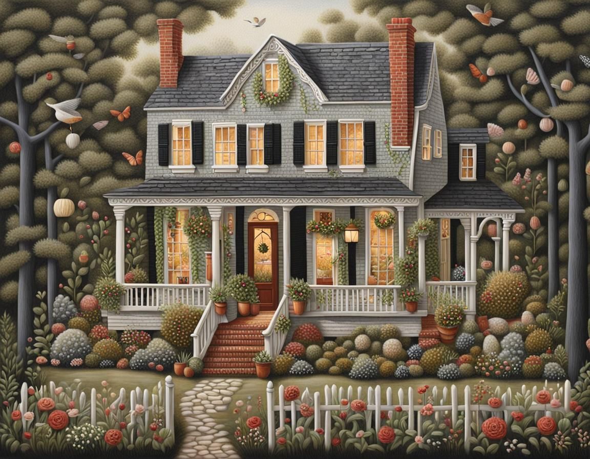 Intricate Cozy Home Design