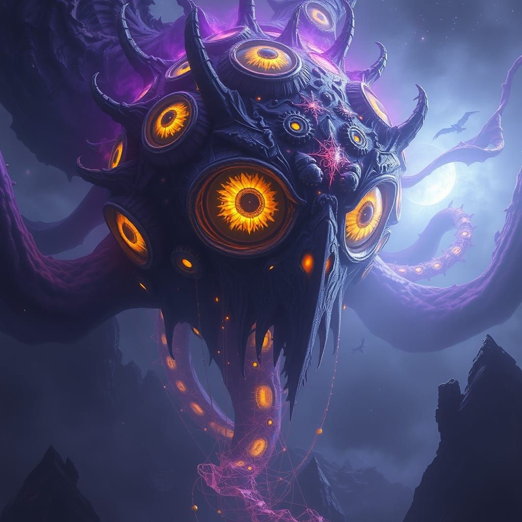 Cosmic Void Horror in Dark Fantasy Art