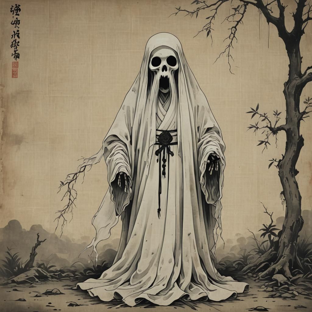 Terrifying Kuyang Ghost from Indonesian Folklore