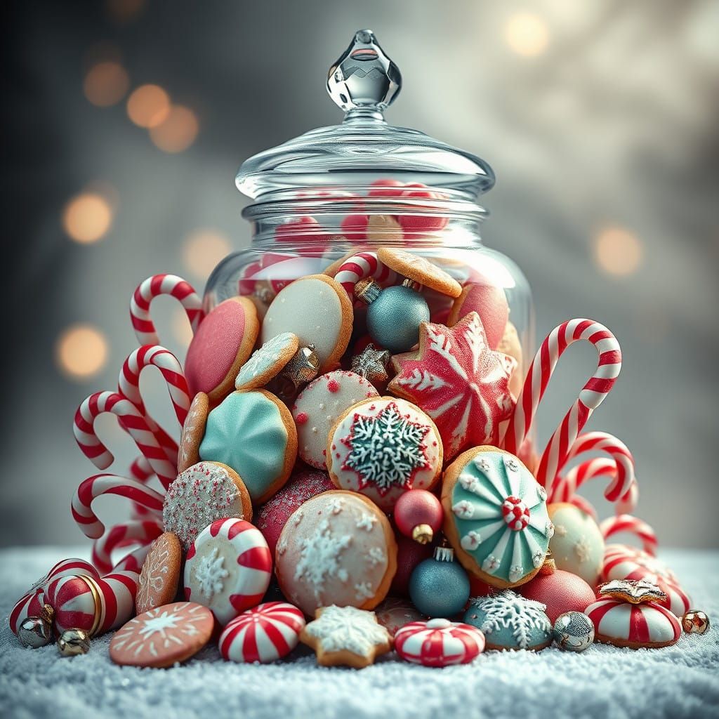Vintage-Inspired Christmas Cookie Jar Exudes Whimsy and Wond...