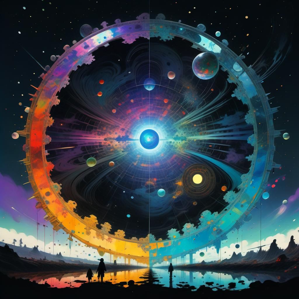 People of the Earth stood waiting