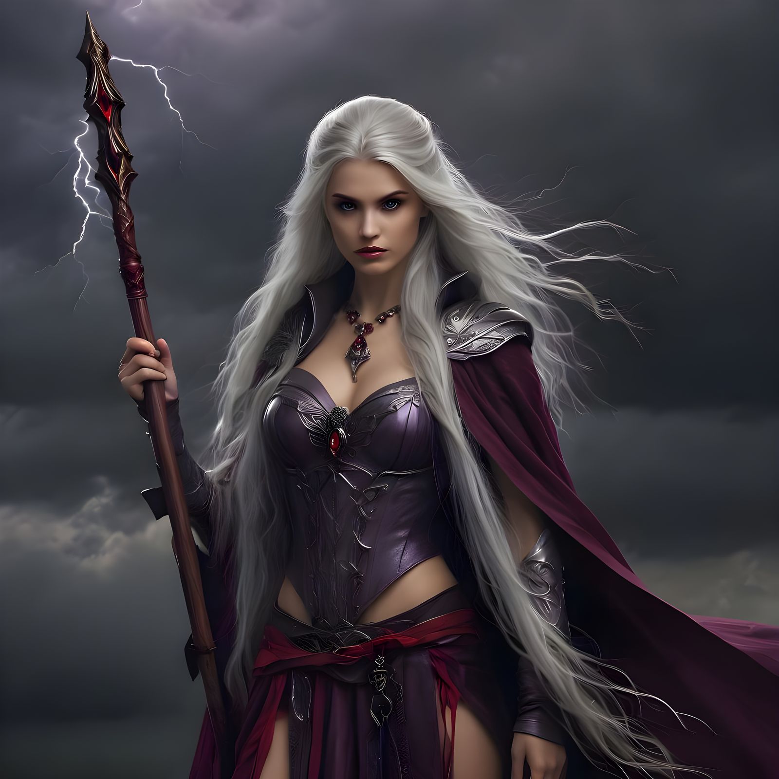 Norse Goddess Unleashes Thunder