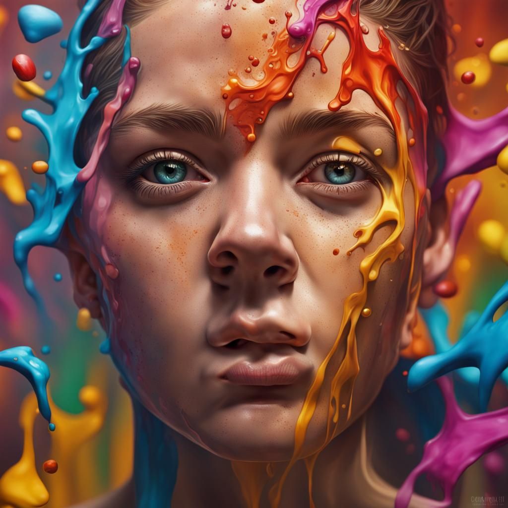 Hyperrealistic Splash Art Image with Dramatic Lighting