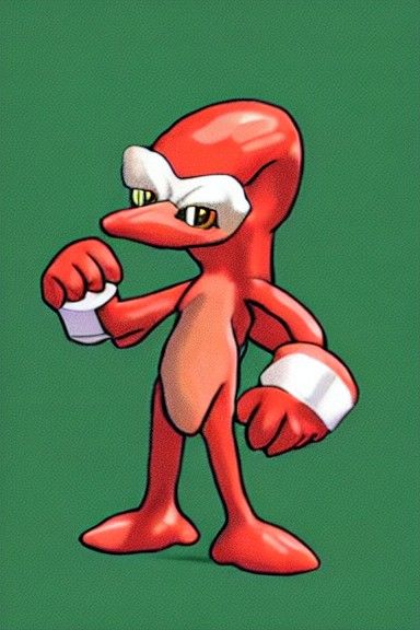 Knuckles the Echidna Digital Art