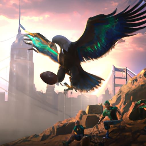 Philadelphia Eagles Fantasy Concept Art