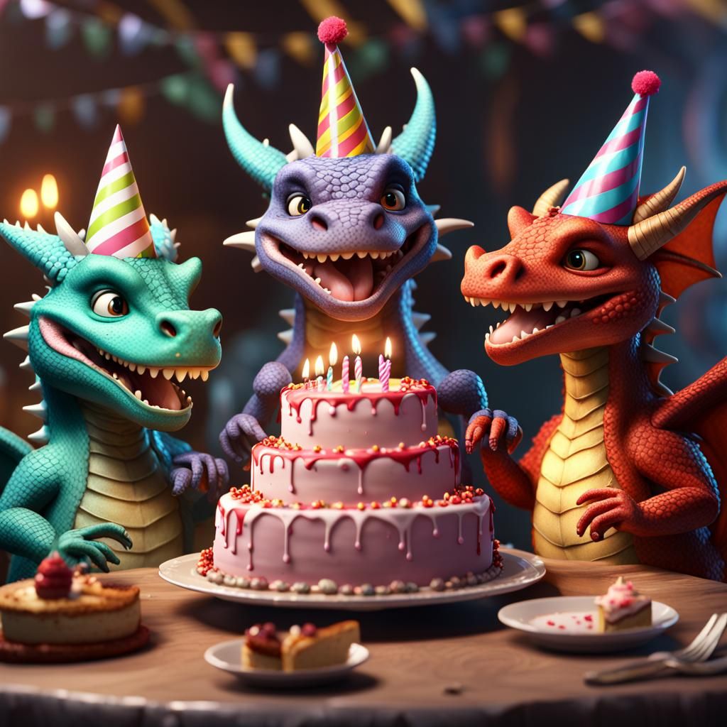 Dragon Cake III