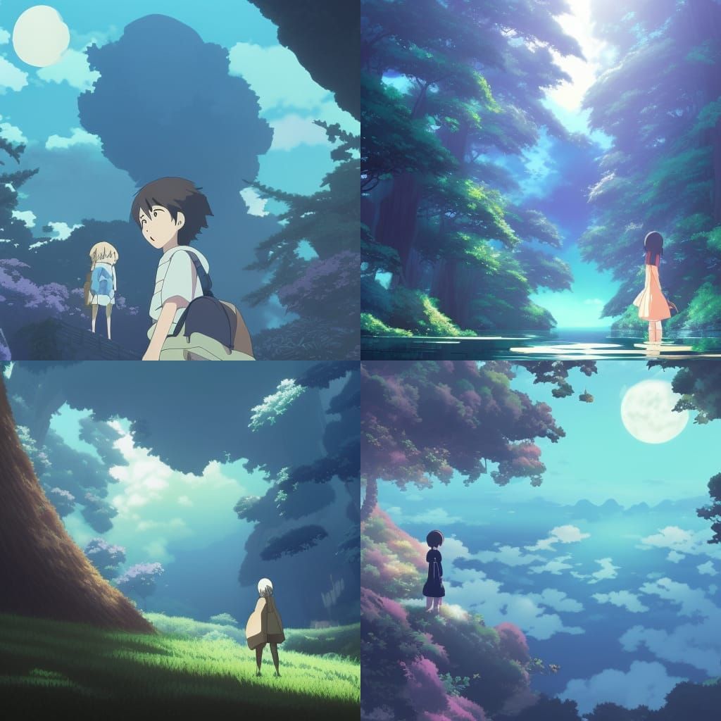 Anime Underworld: Studio Ghibli Style Visual