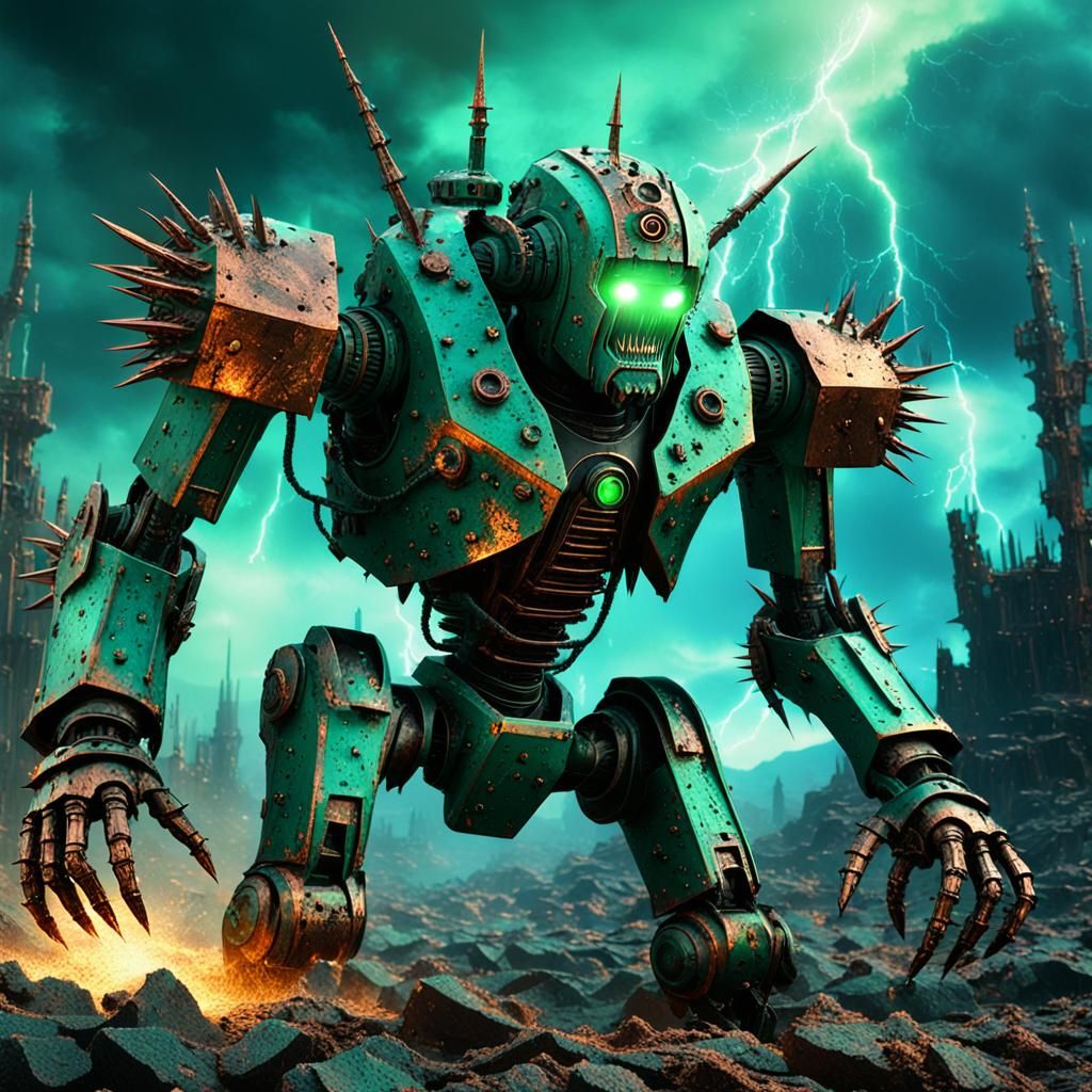 Copper Revenant: Dark Fantasy Robot Fortress