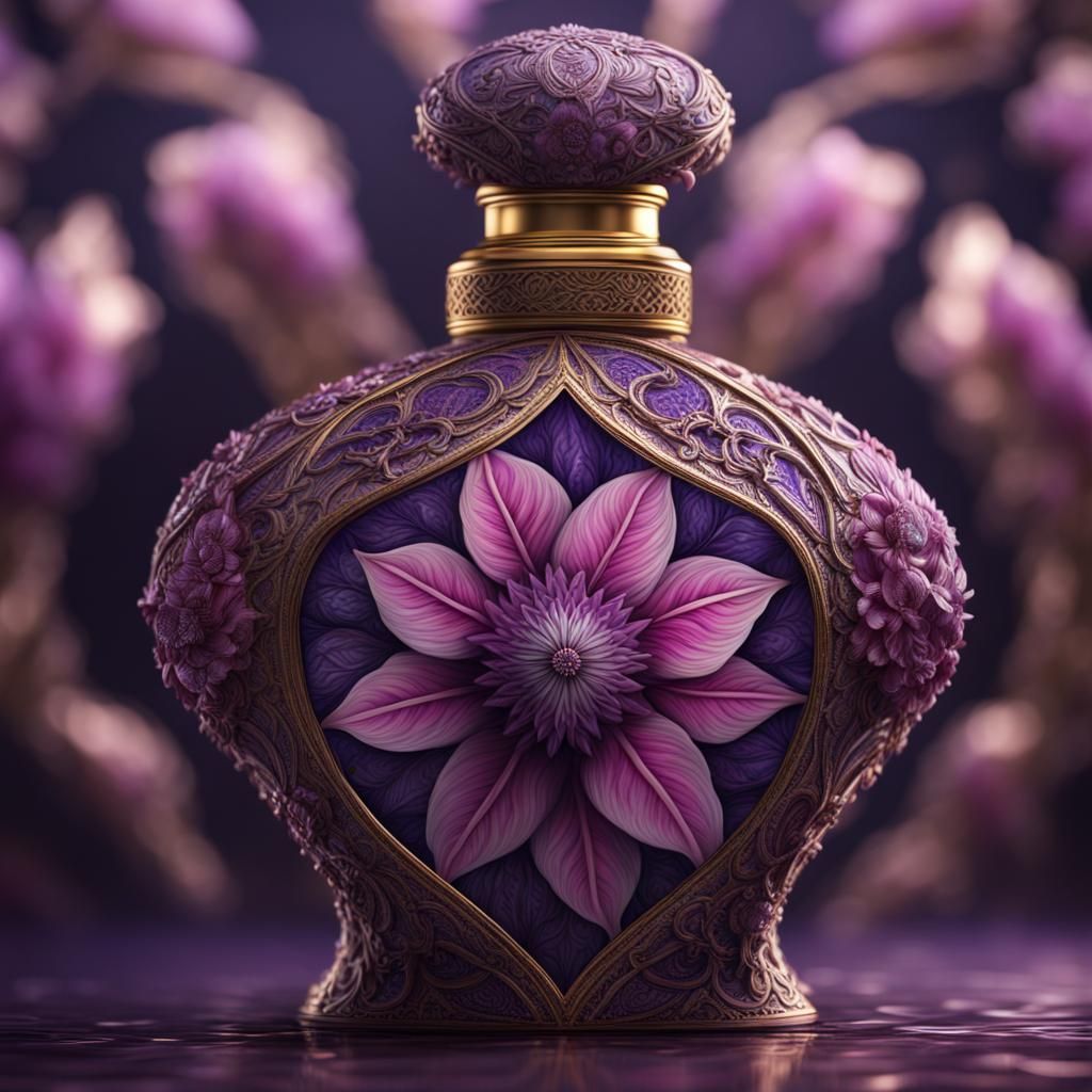 Persian Shield perfume bottle