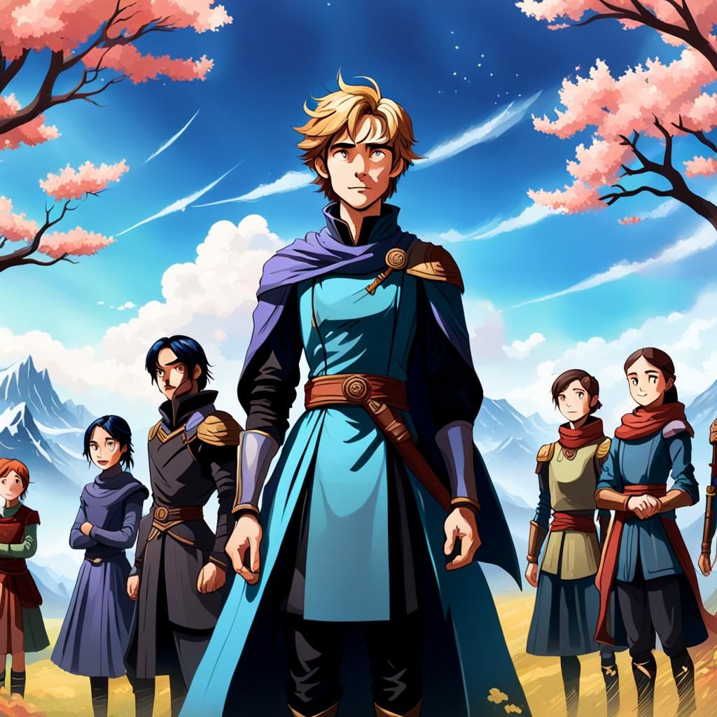 Fantasy Crew Ready for Battle