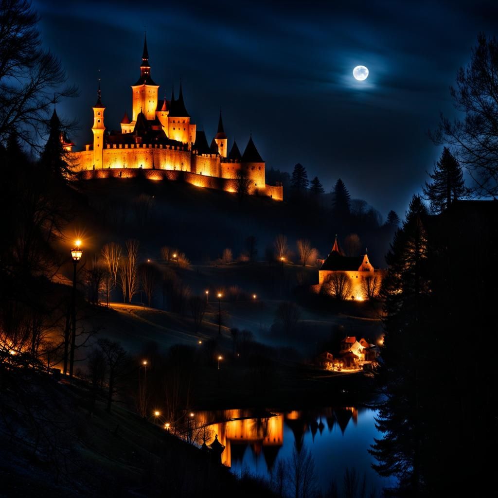 Romanian Village Lantern Festival: Gothic Horror