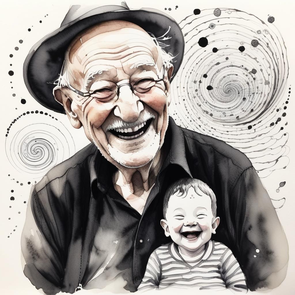 Heartwarming Harmony: Grandfather and Grandson's Unforgettab...