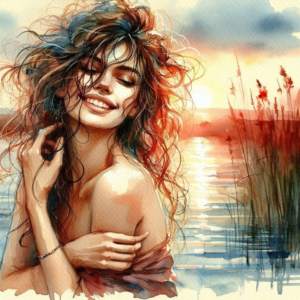 Abstract Water Features in Fluid Shapes