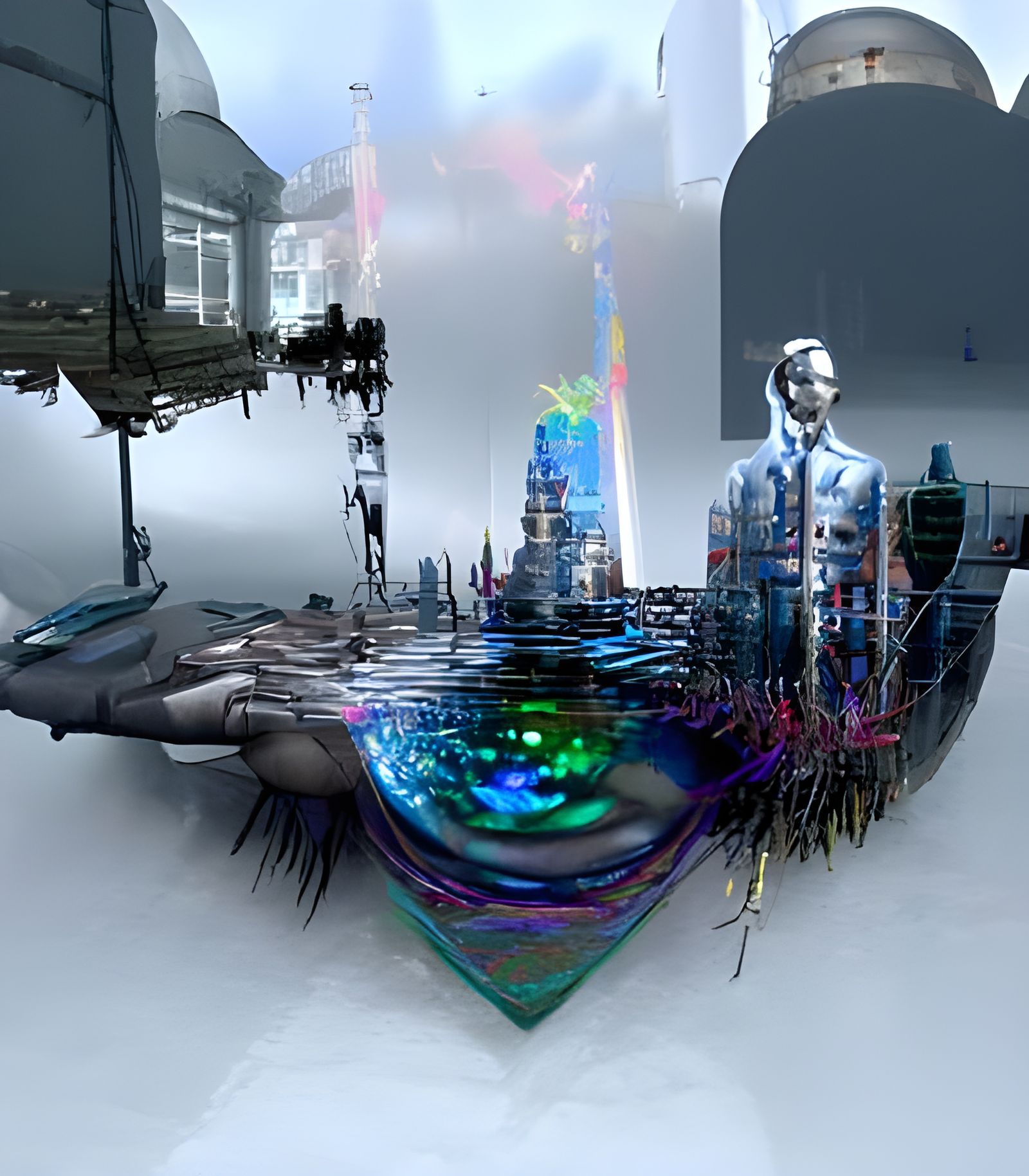 BioShock Inspired Reality Disintegration Art