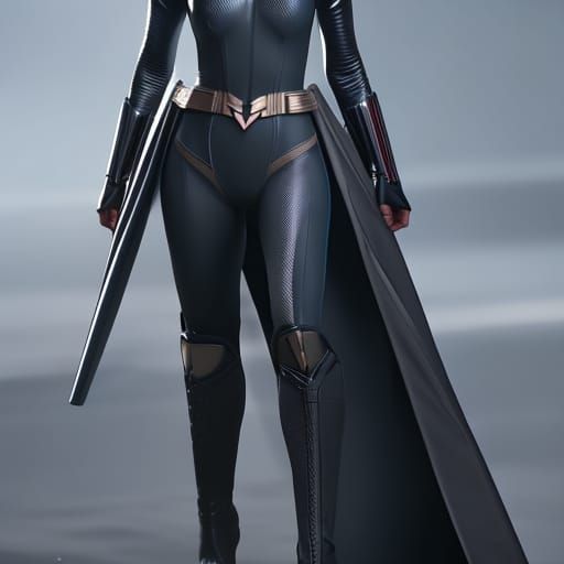 Taylor Swift as Sci-Fi Batwoman