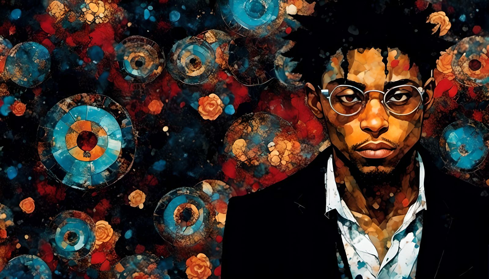 Vampires in Love: A Dark Fantasy Pixel Art Portrait