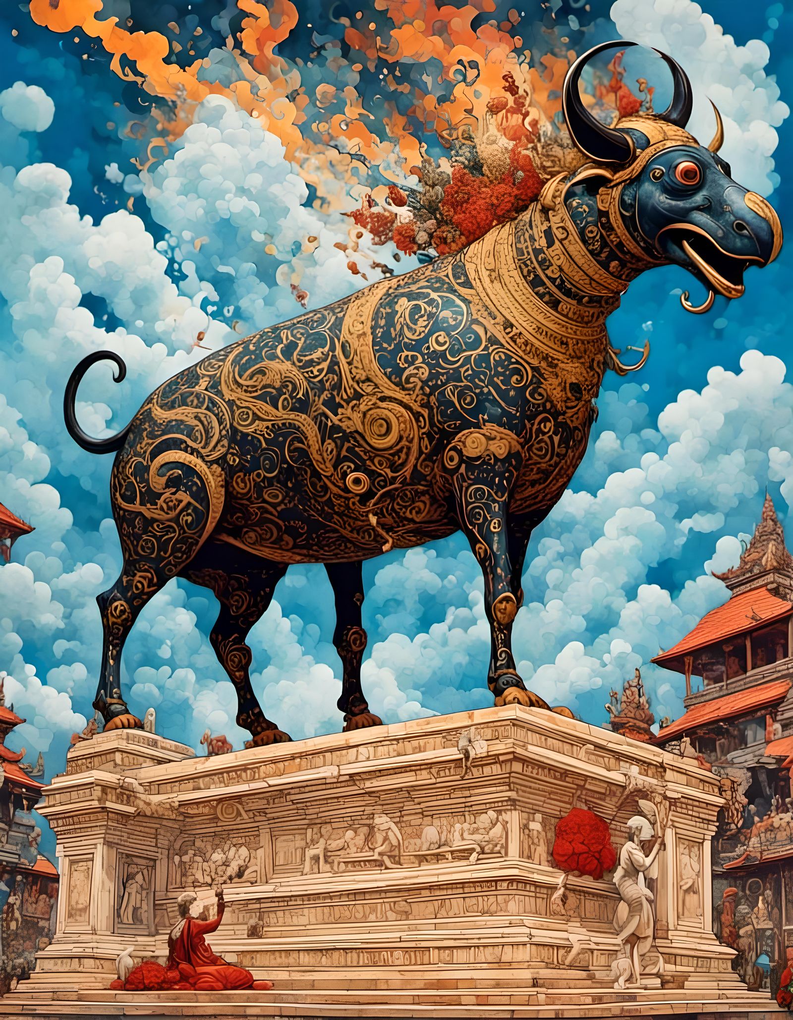 Royal Cremation (Ngaben)