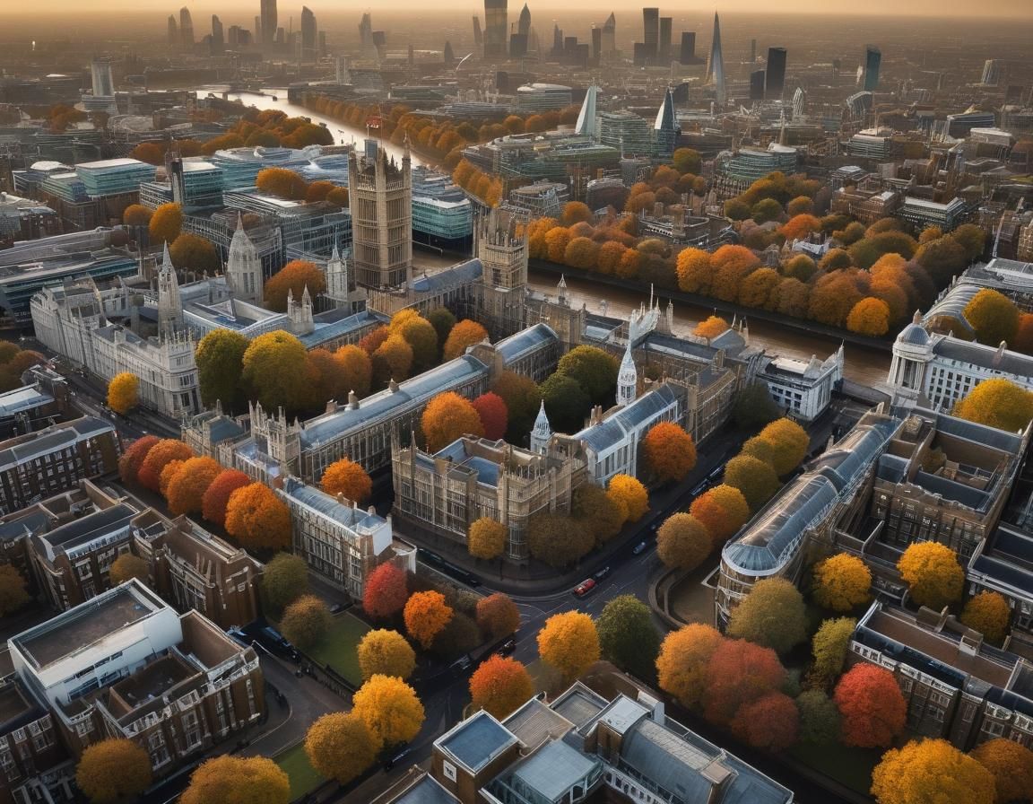 Sinister Autumnal London View